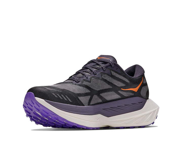 Hoka M ROCKET X TRAIL Squid Ink / Neon Nebula