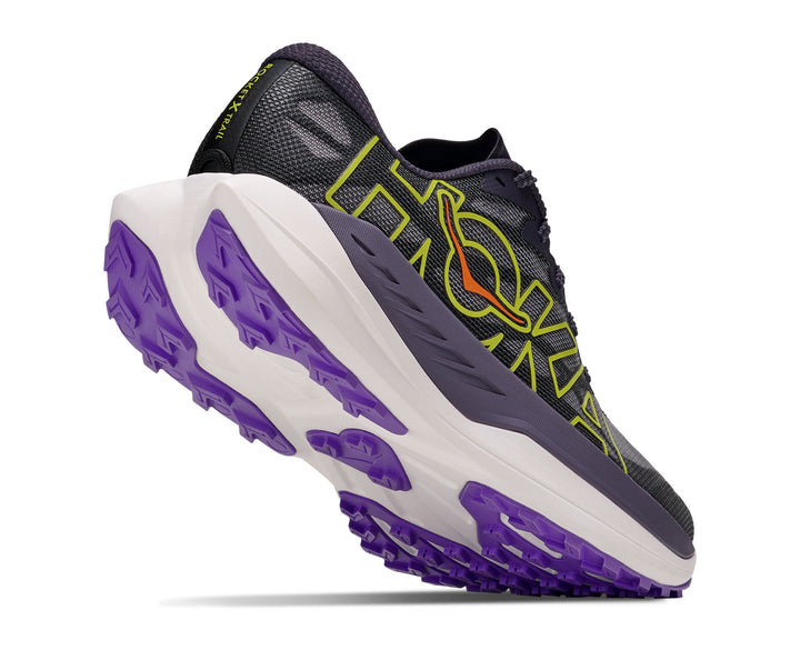 Hoka M ROCKET X TRAIL Squid Ink / Neon Nebula