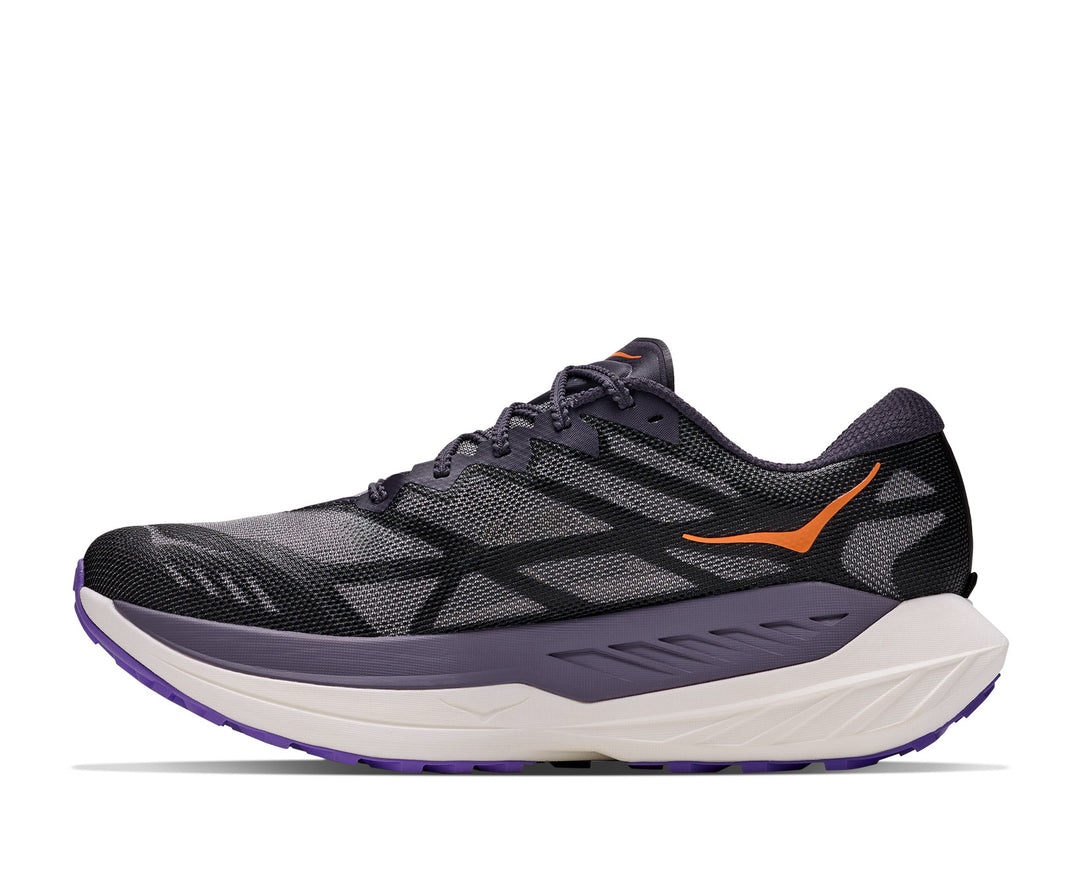 Hoka M ROCKET X TRAIL Squid Ink / Neon Nebula