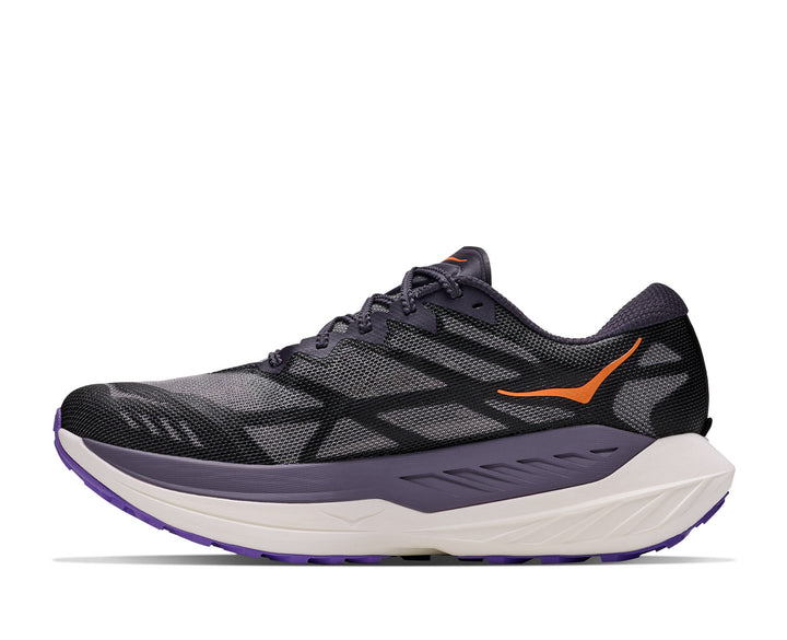 Hoka M ROCKET X TRAIL Squid Ink / Neon Nebula