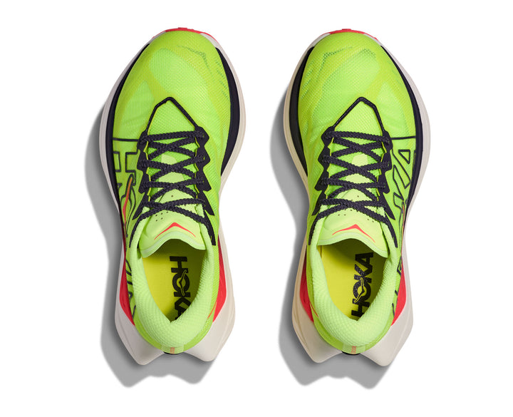 Hoka W ROCKET X TRAIL Neon Yuzu / Neon Flame