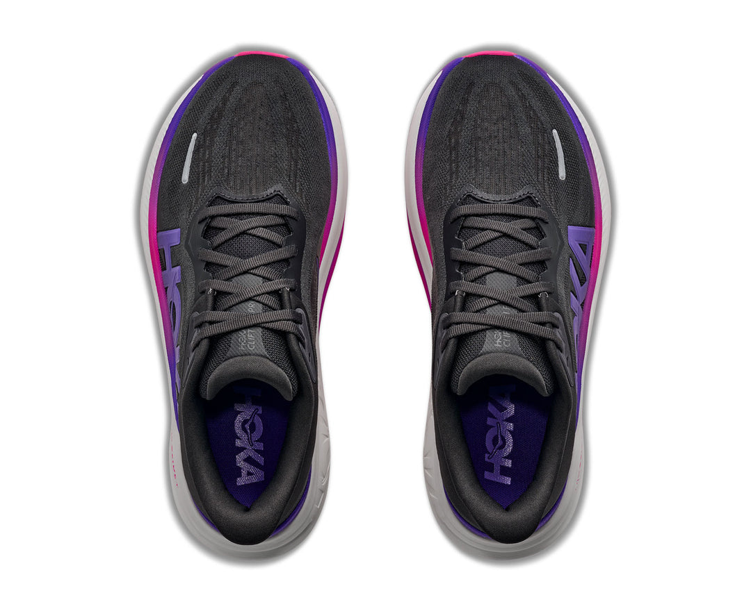 Hoka W CLIFTON PRO Carbon Black / Cosmic Purple