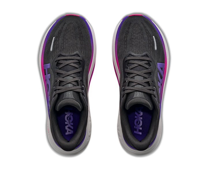 Hoka W CLIFTON PRO Carbon Black / Cosmic Purple
