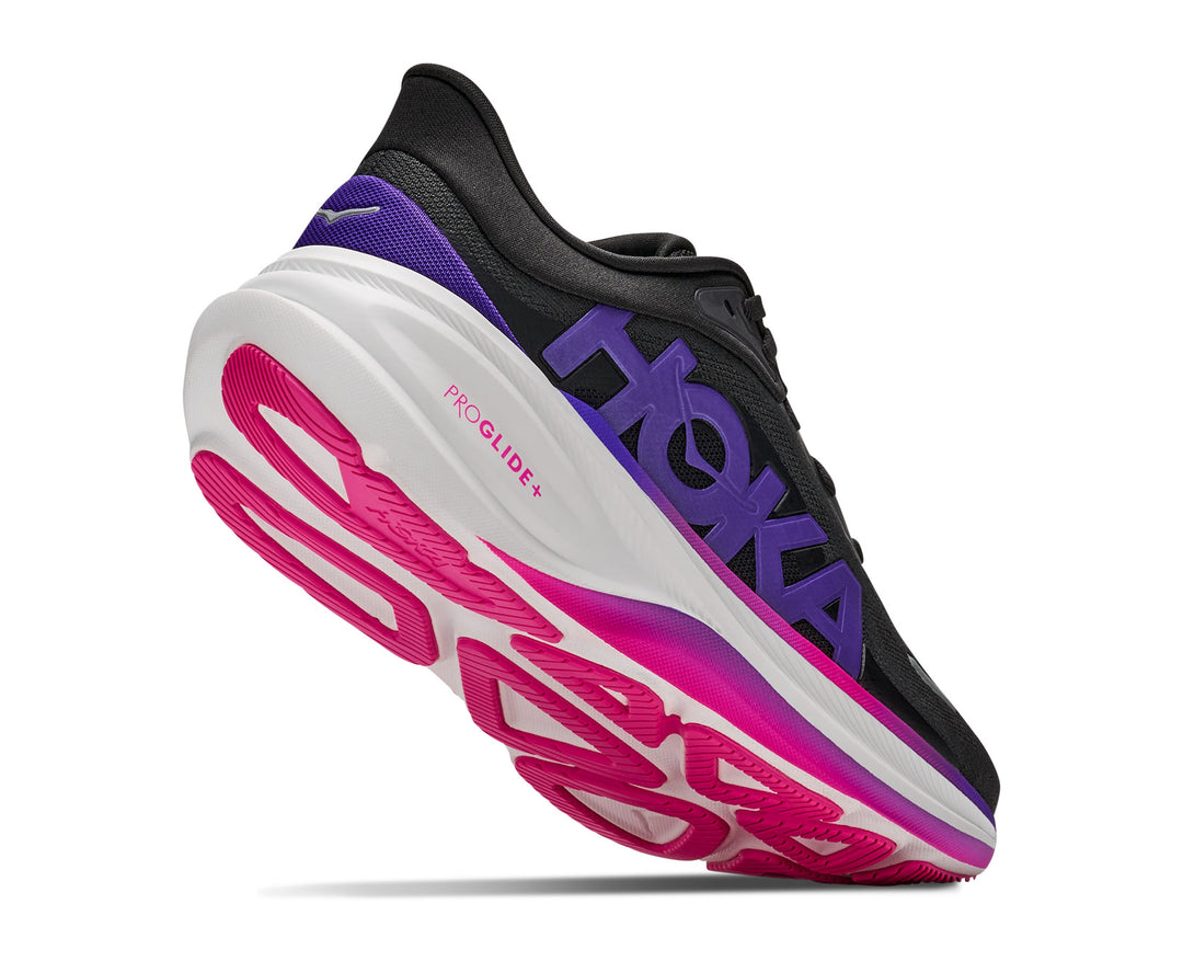 Hoka W CLIFTON PRO Carbon Black / Cosmic Purple