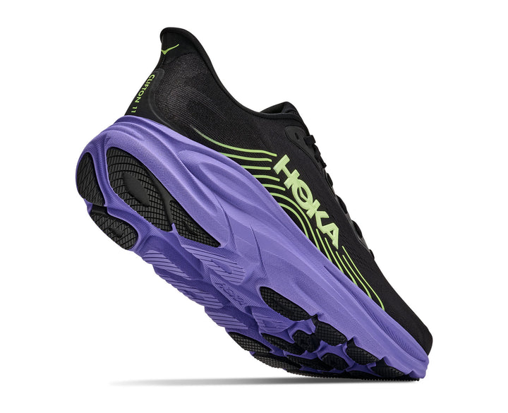 Hoka M CLIFTON 11 Black / Neon Yuzu
