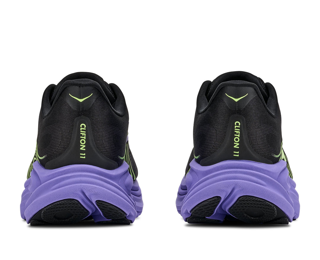 Hoka M CLIFTON 11 Black / Neon Yuzu