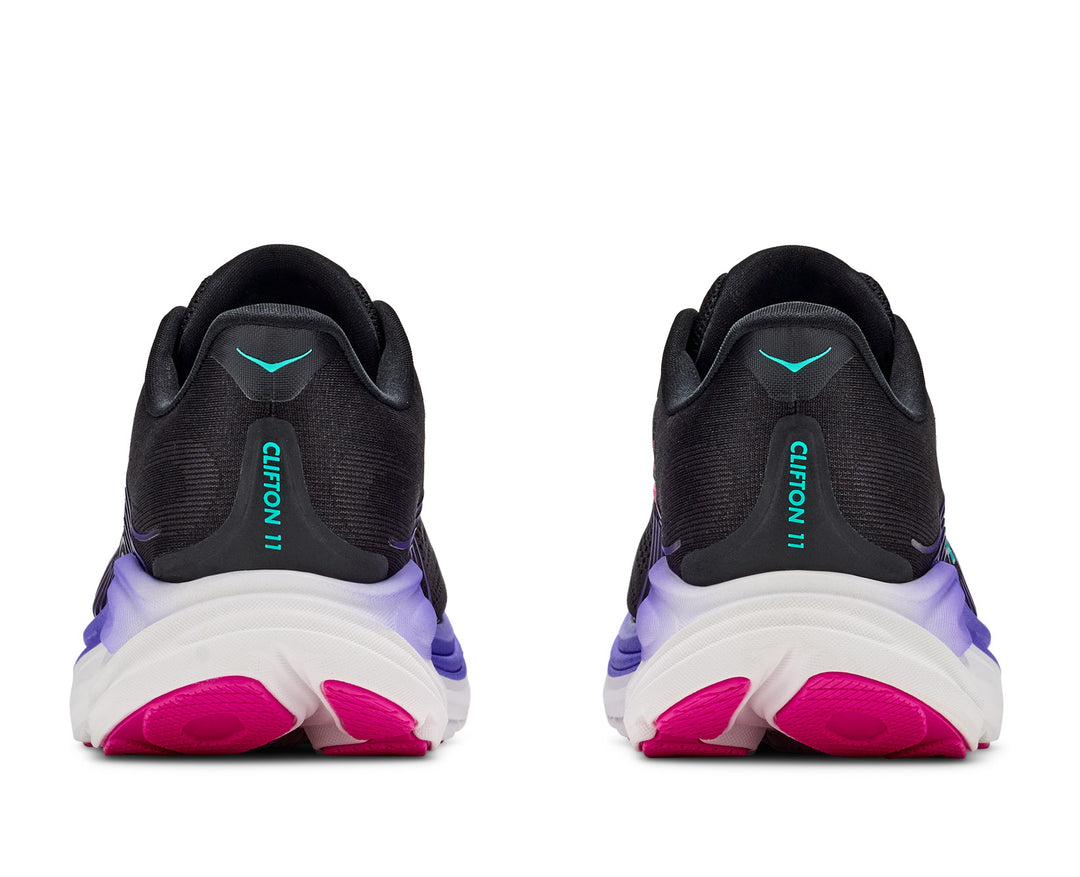 Hoka W CLIFTON 11 Black / Neon Nebula