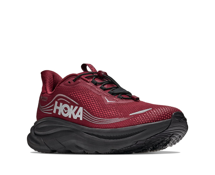 Hoka M CLIFTON 11 GTX Varsity Burgundy / Carbon Blac