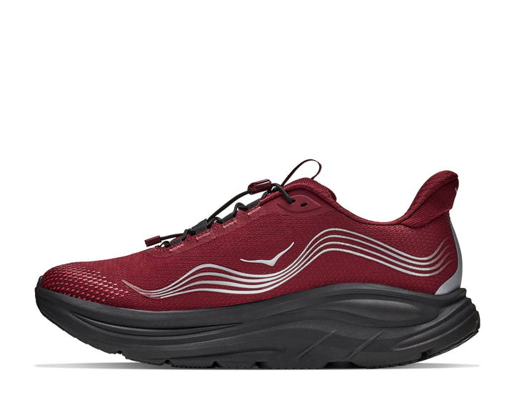 Hoka M CLIFTON 11 GTX Varsity Burgundy / Carbon Blac