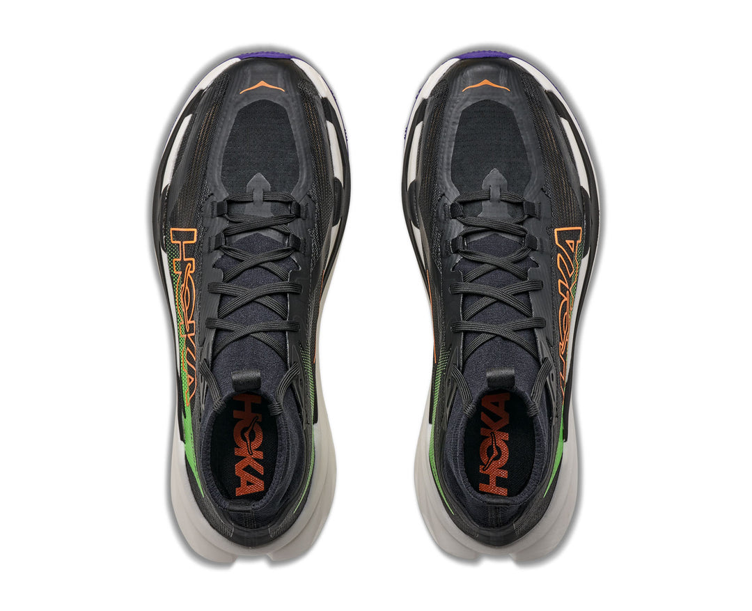 Hoka M TECTON X 4 Black / Neon Green