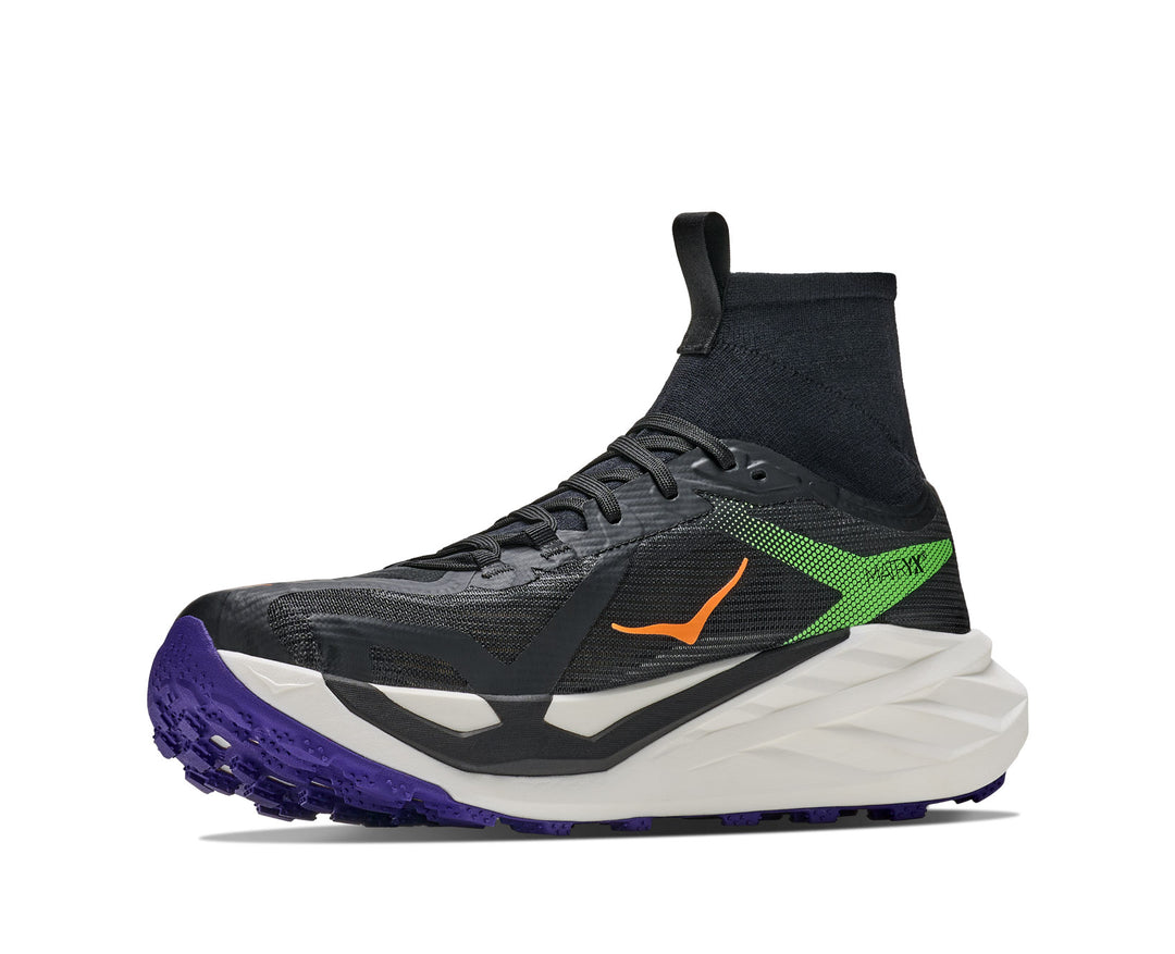 Hoka M TECTON X 4 Black / Neon Green