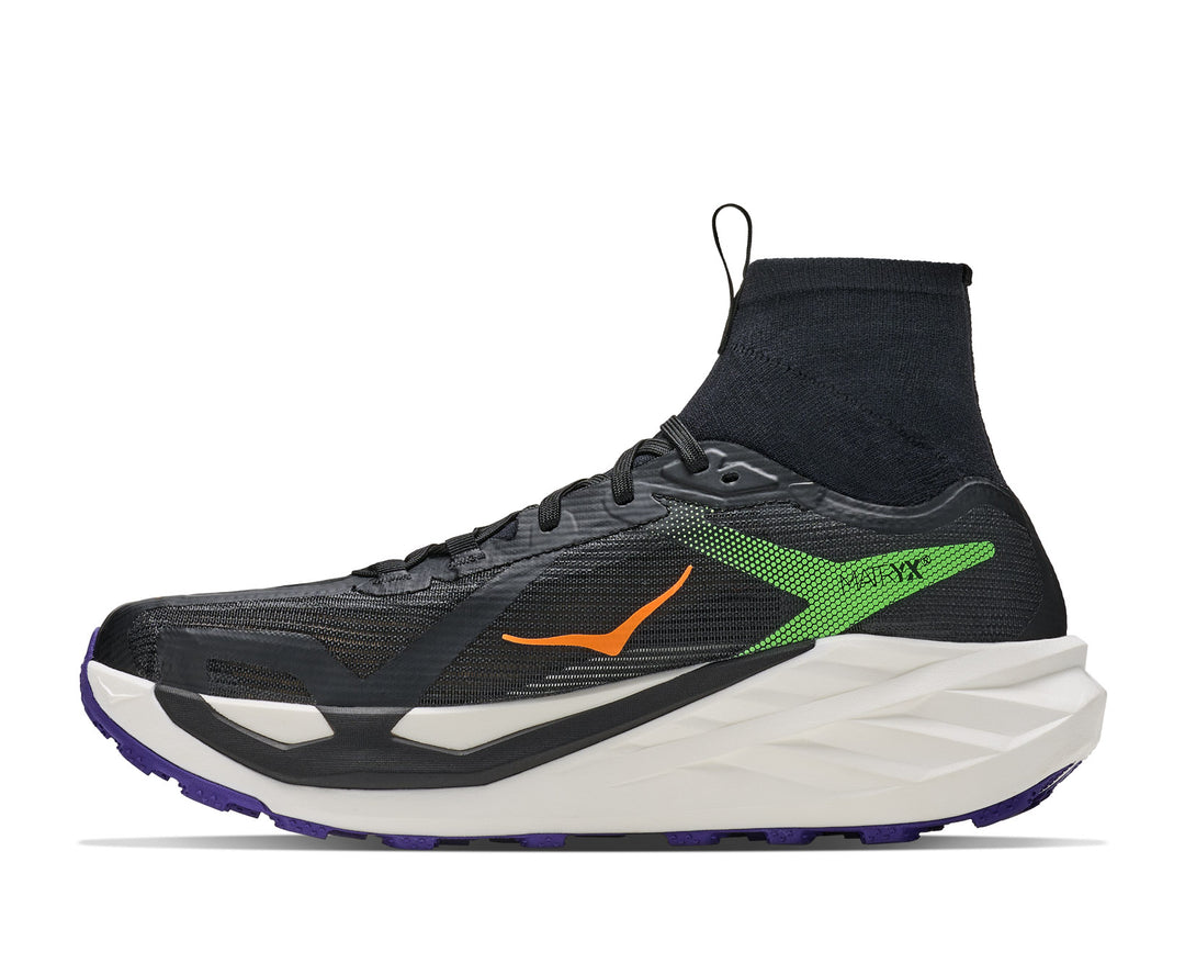 Hoka M TECTON X 4 Black / Neon Green