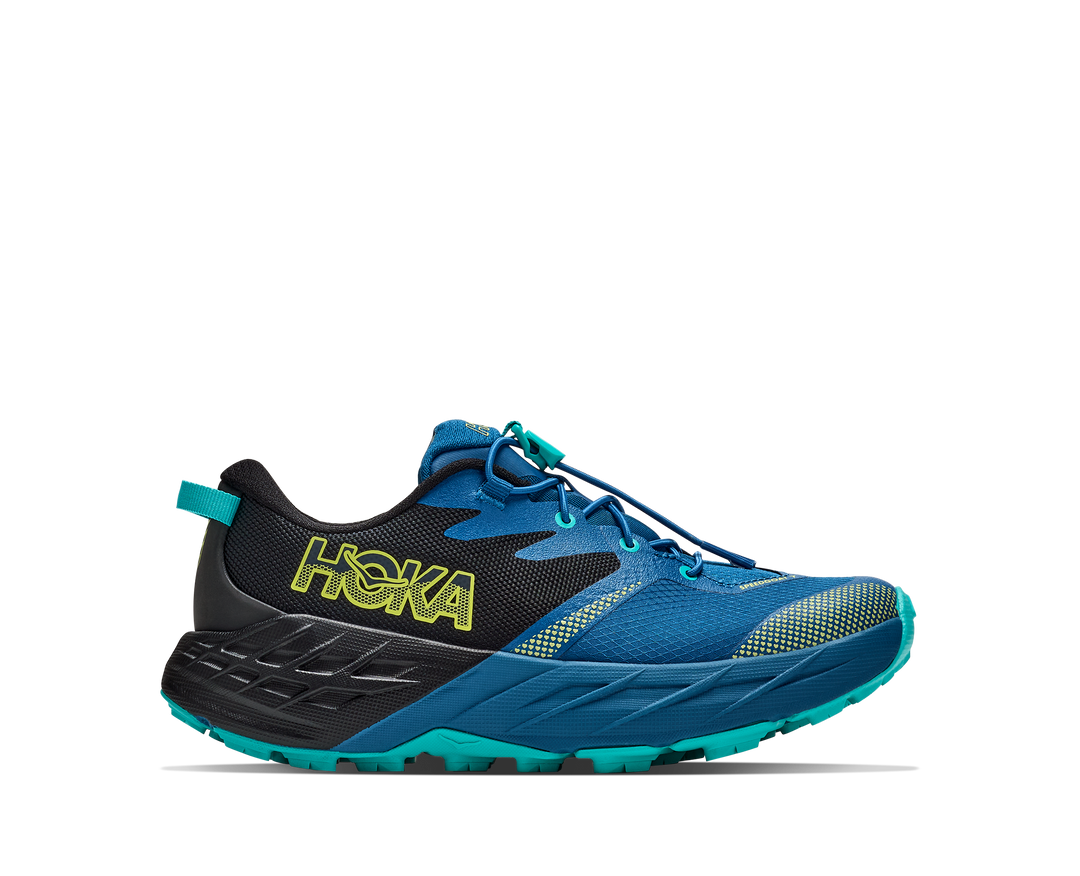 Hoka Y SPEEDGOAT 7 YOUTH Black / Night Glow Blue