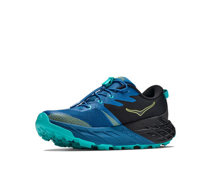 Hoka Y SPEEDGOAT 7 YOUTH Black / Night Glow Blue