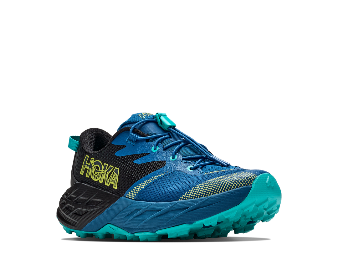 Hoka Y SPEEDGOAT 7 YOUTH Black / Night Glow Blue