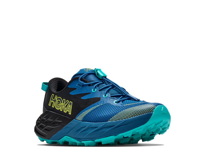 Hoka Y SPEEDGOAT 7 YOUTH Black / Night Glow Blue