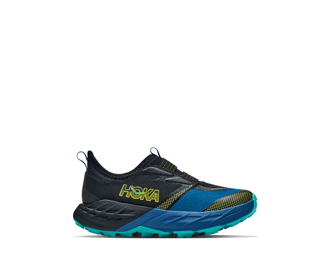 Hoka K SPEEDGOAT 7 KIDS Black / Night Glow Blue