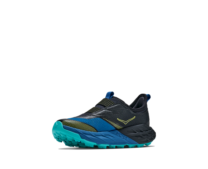 Hoka K SPEEDGOAT 7 KIDS Black / Night Glow Blue