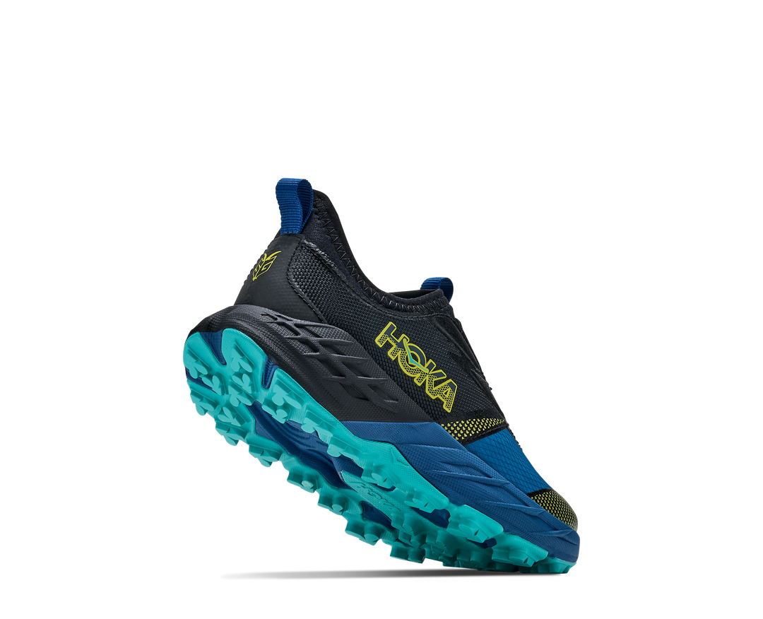 Hoka K SPEEDGOAT 7 KIDS Black / Night Glow Blue