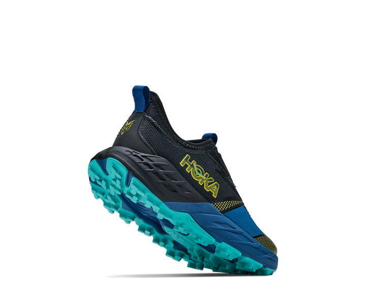 Hoka K SPEEDGOAT 7 KIDS Black / Night Glow Blue