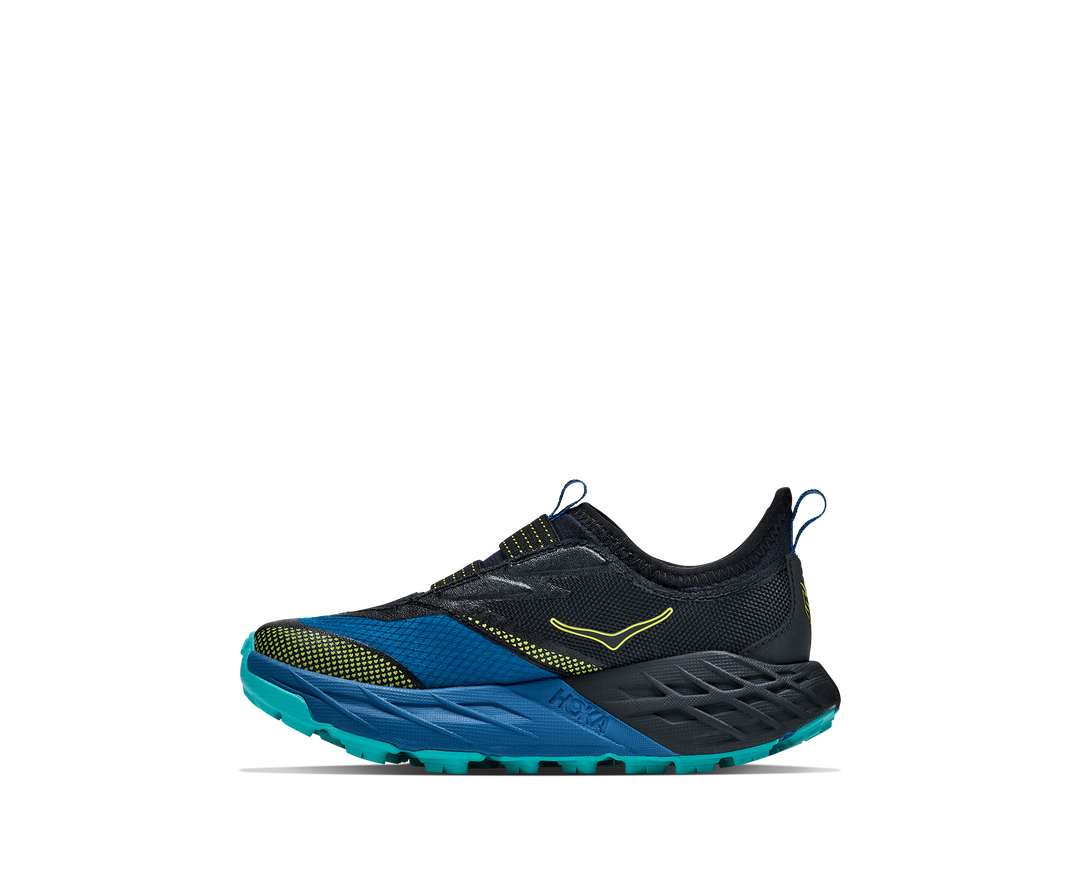 Hoka K SPEEDGOAT 7 KIDS Black / Night Glow Blue