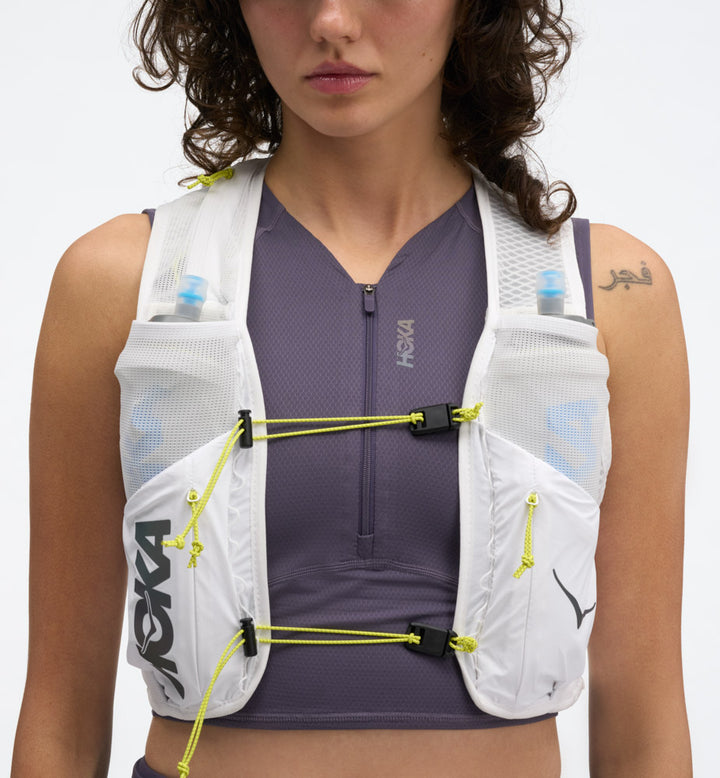 Hoka U HOKA TRAIL RUN VEST 8L White