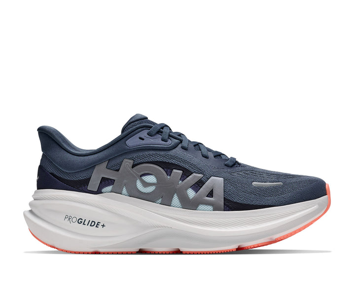 Hoka W CLIFTON PRO WIDE Faded Navy / Glimmering Blue
