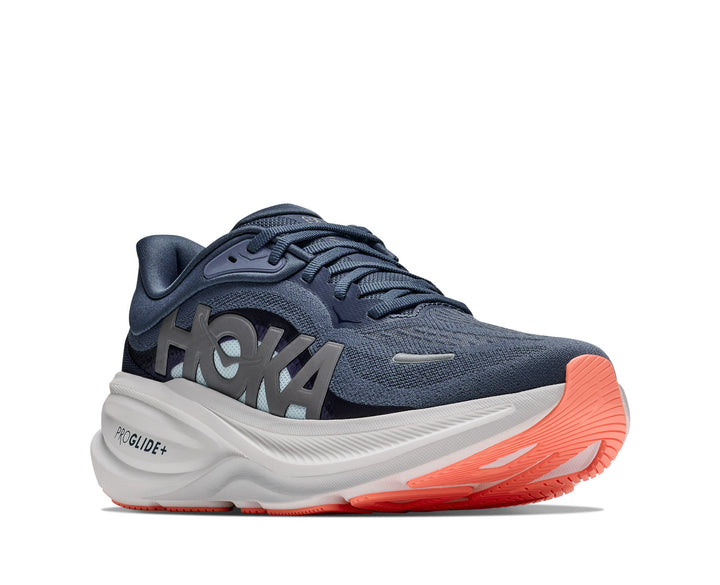Hoka W CLIFTON PRO WIDE Faded Navy / Glimmering Blue