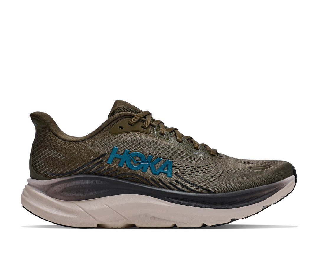 Hoka M CLIFTON 11 WIDE Antique Olive / River Rock Gre
