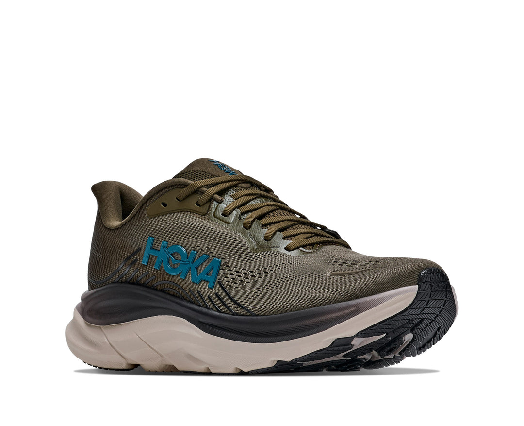 Hoka M CLIFTON 11 WIDE Antique Olive / River Rock Gre