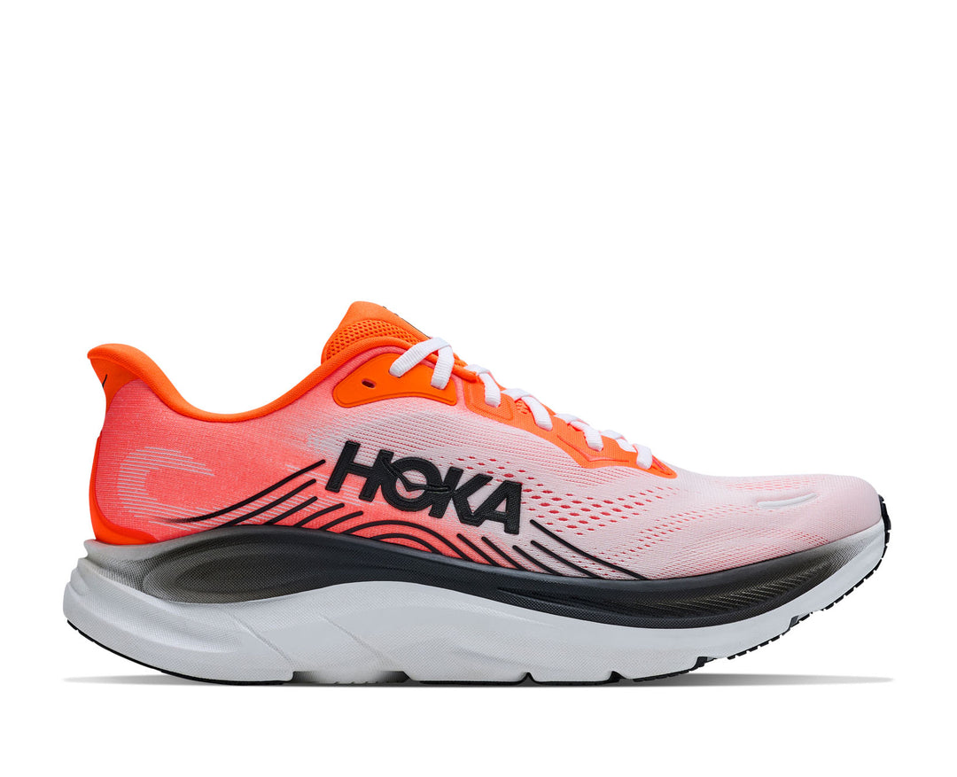 Hoka M CLIFTON 11 WIDE Neon Tangerine / Frost