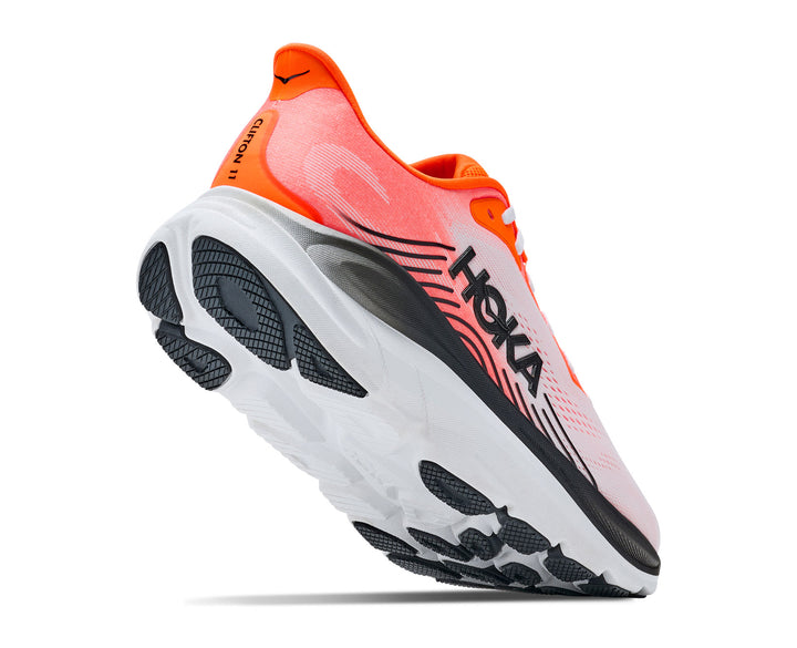 Hoka M CLIFTON 11 WIDE Neon Tangerine / Frost