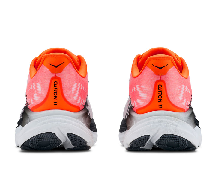 Hoka M CLIFTON 11 WIDE Neon Tangerine / Frost