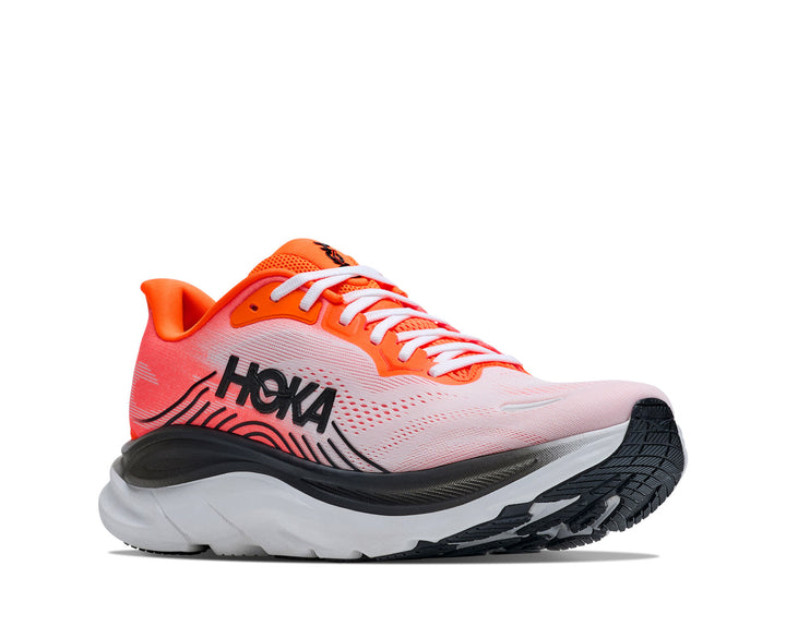 Hoka M CLIFTON 11 WIDE Neon Tangerine / Frost