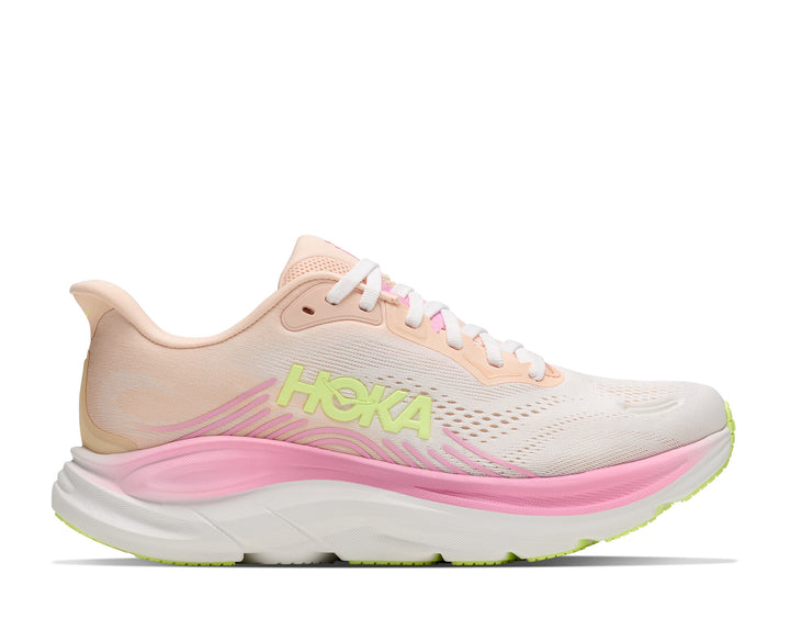 Hoka W CLIFTON 11 WIDE Tangerine Glow / White