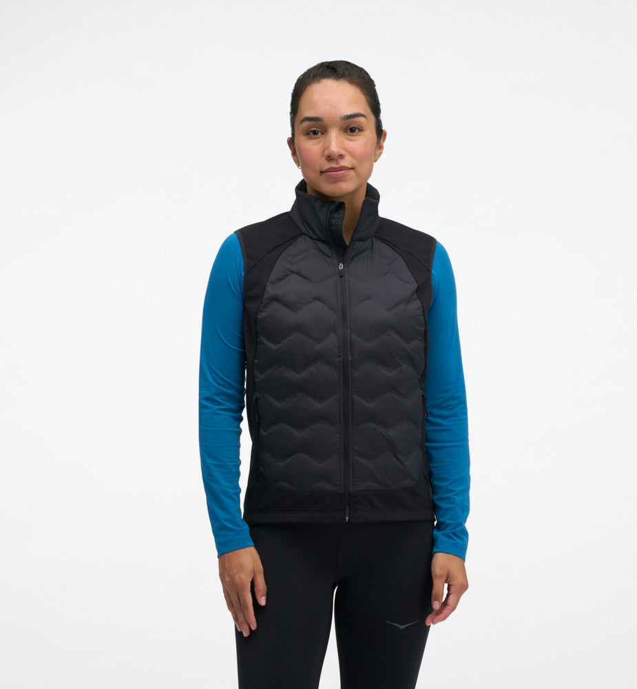 Hoka W SKYFILL INSULATED VEST Black