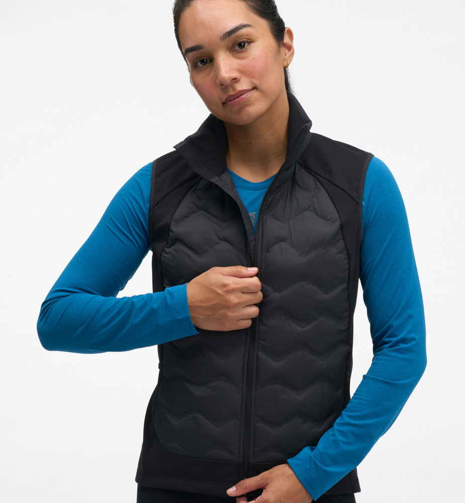 Hoka W SKYFILL INSULATED VEST Black