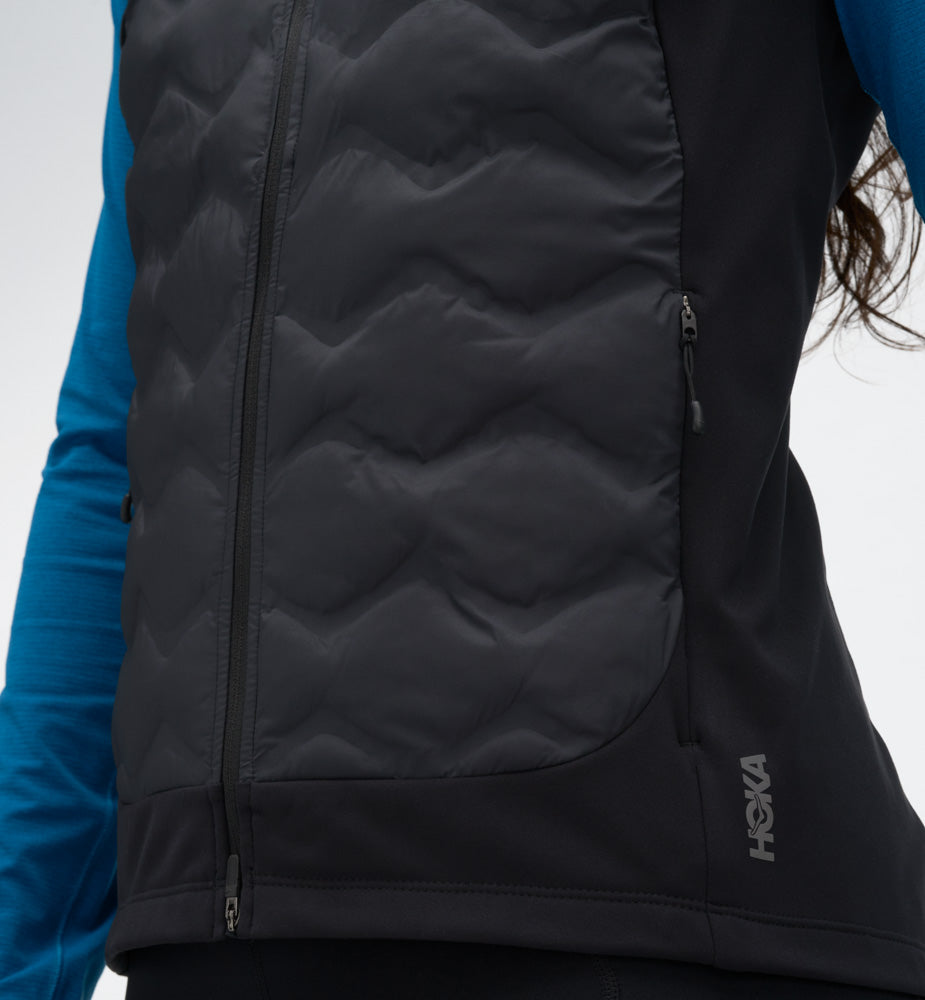 Hoka W SKYFILL INSULATED VEST Black