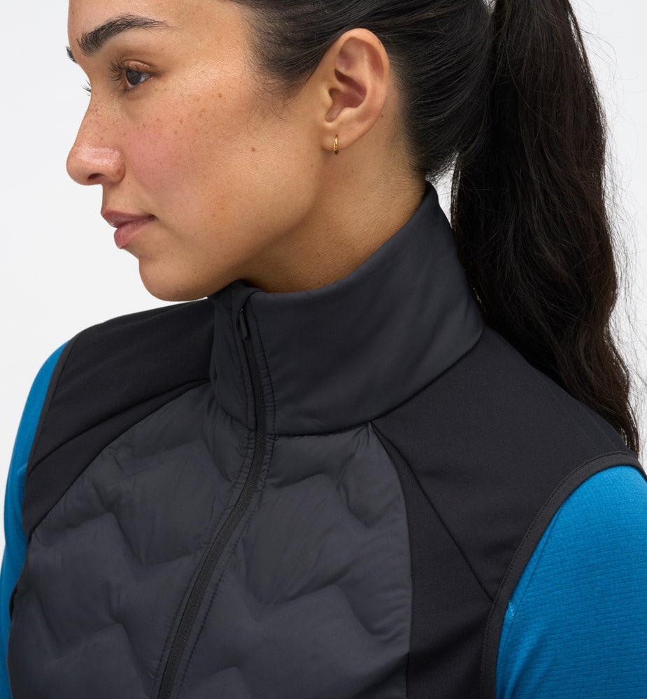 Hoka W SKYFILL INSULATED VEST Black