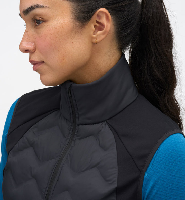 Hoka W SKYFILL INSULATED VEST Black