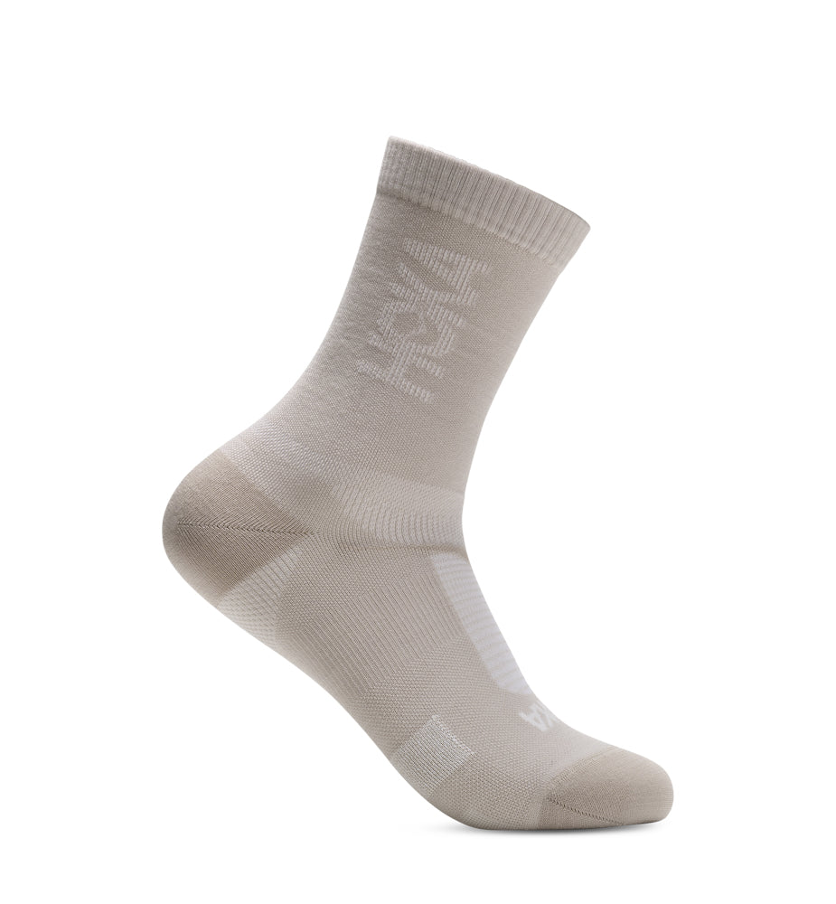 Hoka U MERINO CREW SOCK River Rock Grey