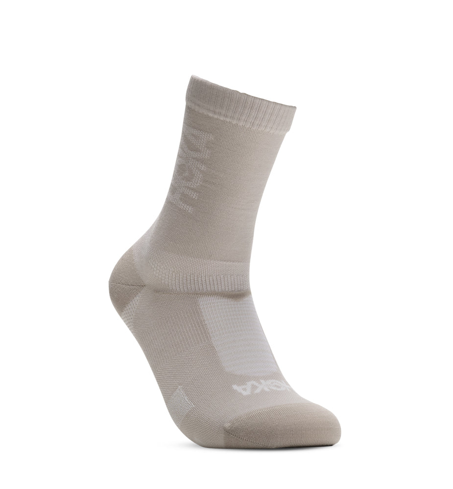 Hoka U MERINO TRAIL CREW SOCK River Rock Grey