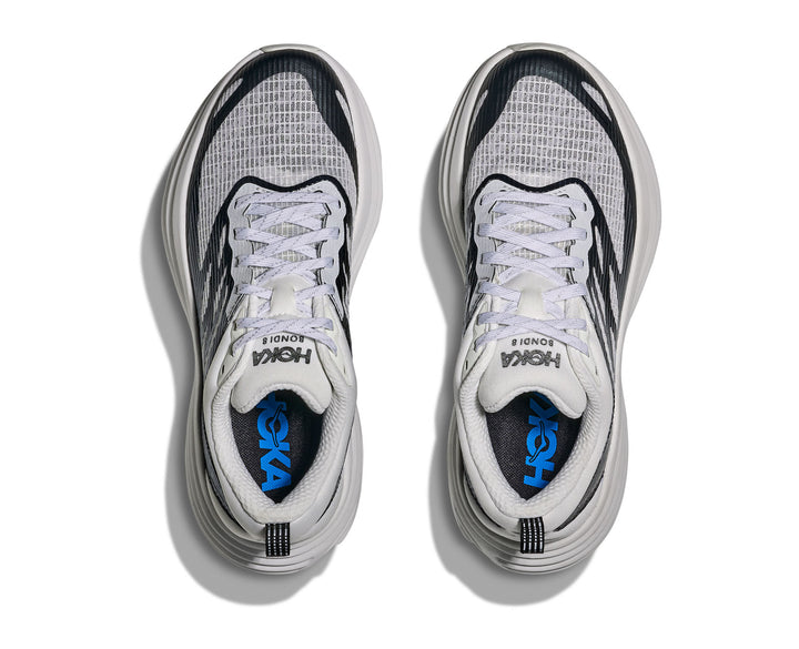 Hoka U BONDI 8 TS CAGED - MTL Frost / Metallic Black