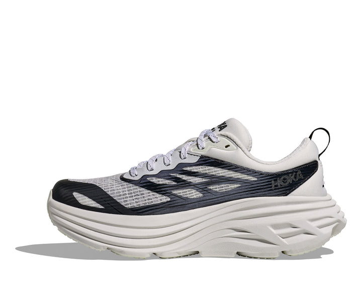 Hoka U BONDI 8 TS CAGED - MTL Frost / Metallic Black