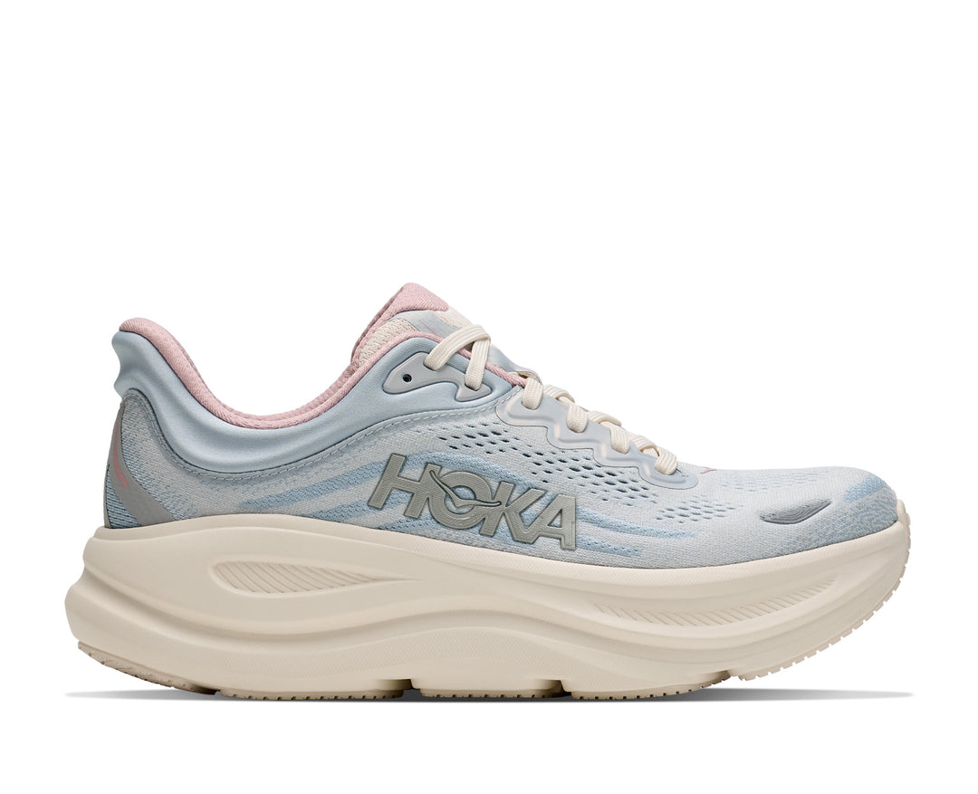 Hoka W BONDI 9 GLM Alabaster / Mineral Blue