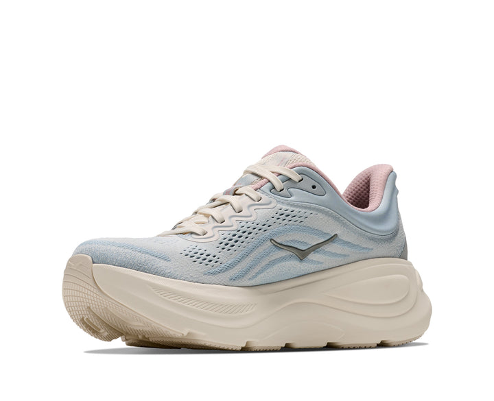 Hoka W BONDI 9 GLM WIDE Alabaster / Mineral Blue