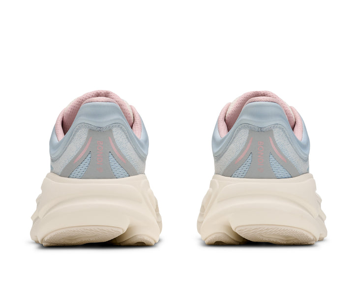 Hoka W BONDI 9 GLM WIDE Alabaster / Mineral Blue