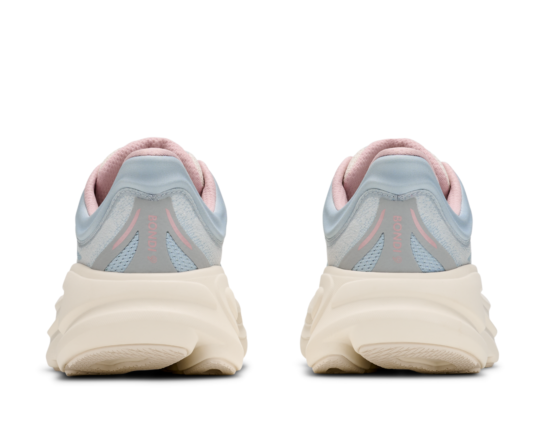 Hoka W BONDI 9 GLM Alabaster / Mineral Blue