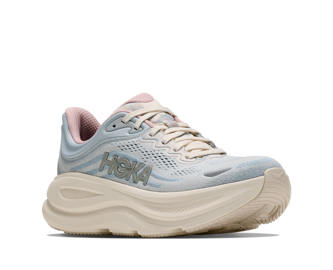 Hoka W BONDI 9 GLM Alabaster / Mineral Blue