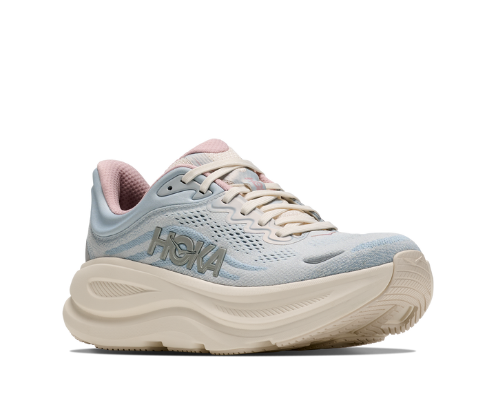 Hoka W BONDI 9 GLM Alabaster / Mineral Blue